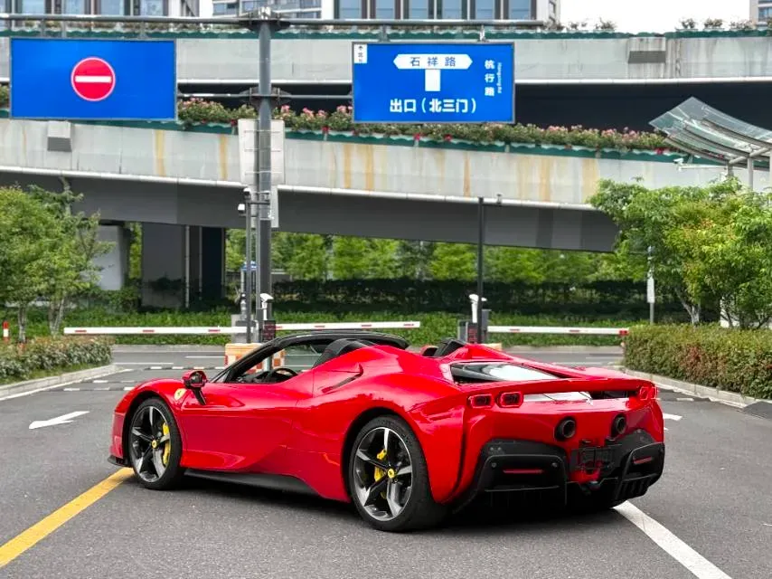 2021 Ferrari SF90 3.9T 781HP V8 8DCT PHEV 7.9KWH,autocango,china used car exporter,china ev exporter,chinese used car exporter,chinese used ev exporter