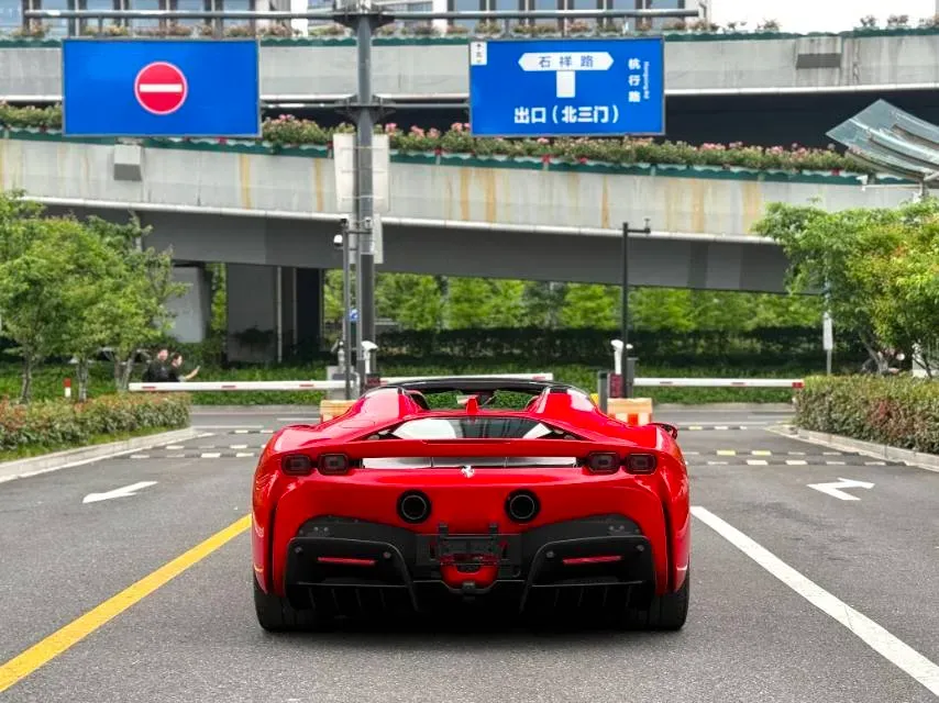 2021 Ferrari SF90 3.9T 781HP V8 8DCT PHEV 7.9KWH,autocango,china used car exporter,china ev exporter,chinese used car exporter,chinese used ev exporter