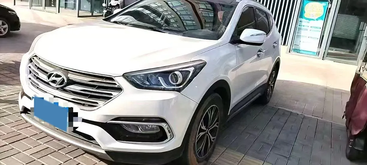 2017 Hyundai Santafe 2.0T 245HP L4 6AT,autocango,china used car exporter,china ev exporter,chinese used car exporter,chinese used ev exporter
