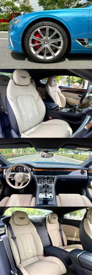 2022 Bentley Continental 4.0T 549HP V8 8DCT,autocango,china used car exporter,china ev exporter,chinese used car exporter,chinese used ev exporter