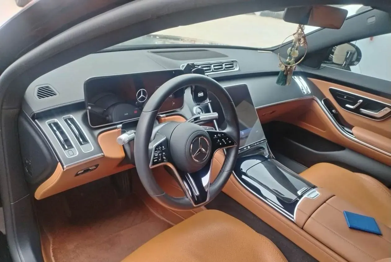 2024 Mercedes-Benz S Class 2.5T 313HP L6 9AT,autocango,china used car exporter,china ev exporter,chinese used car exporter,chinese used ev exporter