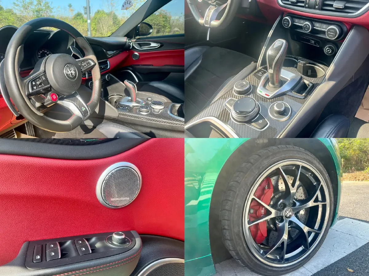 2019 Alfa Romeo Giulia 2.9T 510HP V6 8AT,autocango,china used car exporter,china ev exporter,chinese used car exporter,chinese used ev exporter