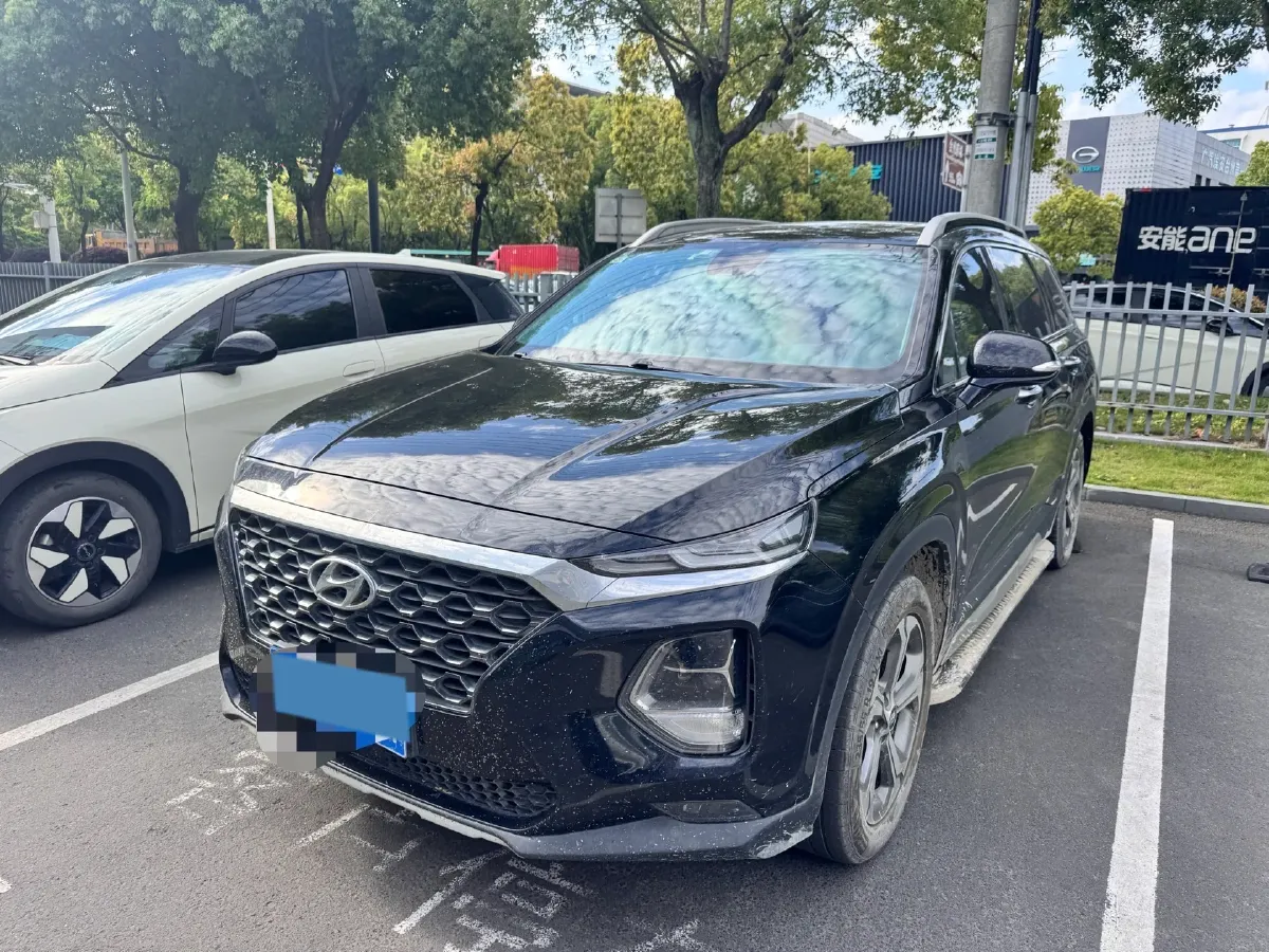 2019 Hyundai Santafe 2.0T 230HP L4 8AT,autocango,china used car exporter,china ev exporter,chinese used car exporter,chinese used ev exporter