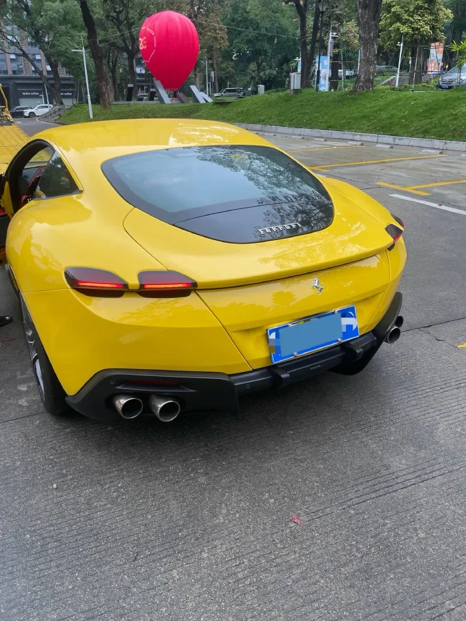 2020 Ferrari Roma 3.9T 620HP V8 8DCT,autocango,china used car exporter,china ev exporter,chinese used car exporter,chinese used ev exporter