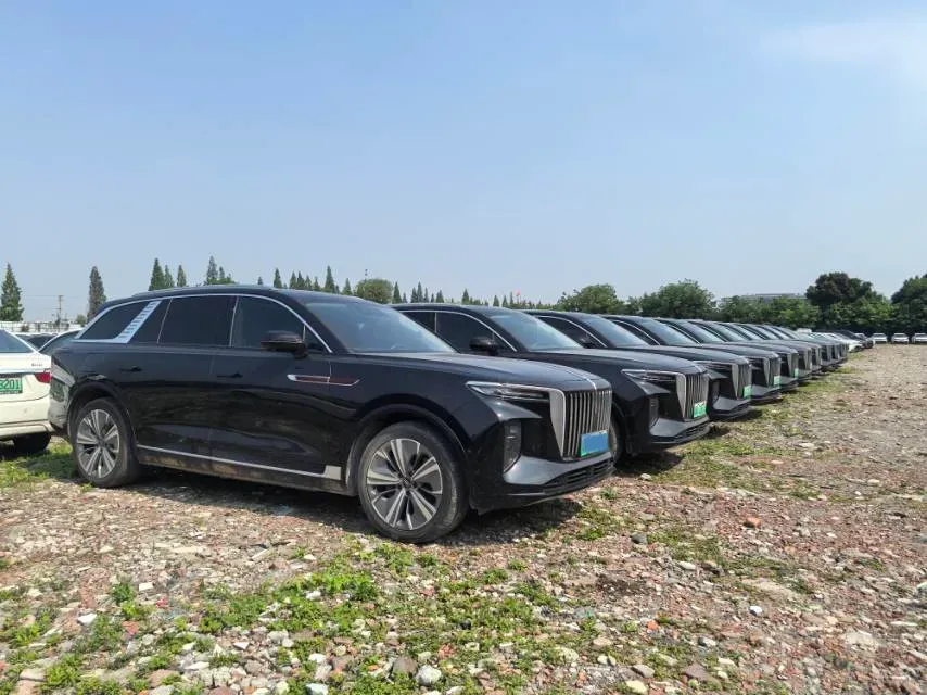 2022 HongQi E-HS9 BEV 120KWH,autocango,china used car exporter,china ev exporter,chinese used car exporter,chinese used ev exporter
