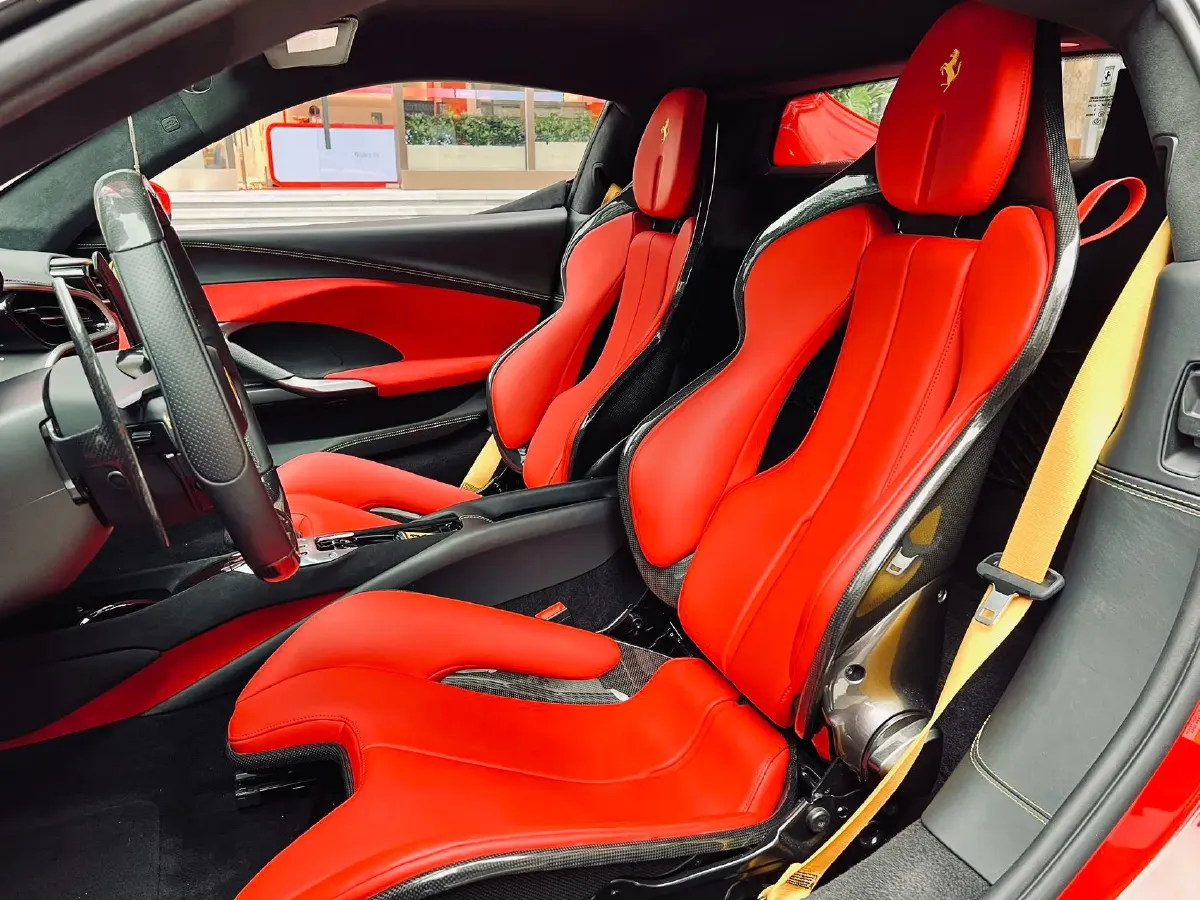 2021 Ferrari 296 3.0T 663HP V6 8DCT PHEV 7.45KWH,autocango,china used car exporter,china ev exporter,chinese used car exporter,chinese used ev exporter