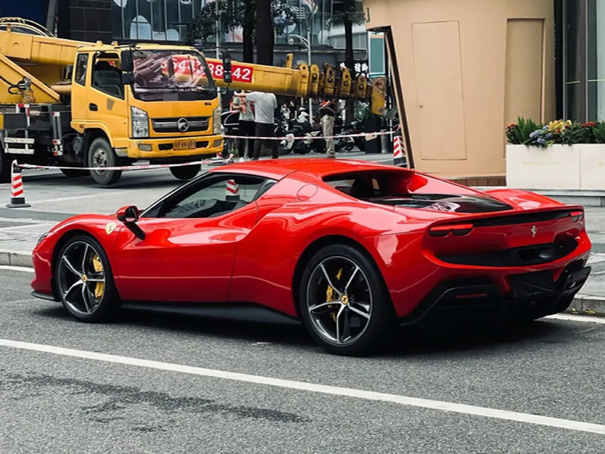 2021 Ferrari 296 3.0T 663HP V6 8DCT PHEV 7.45KWH,autocango,china used car exporter,china ev exporter,chinese used car exporter,chinese used ev exporter