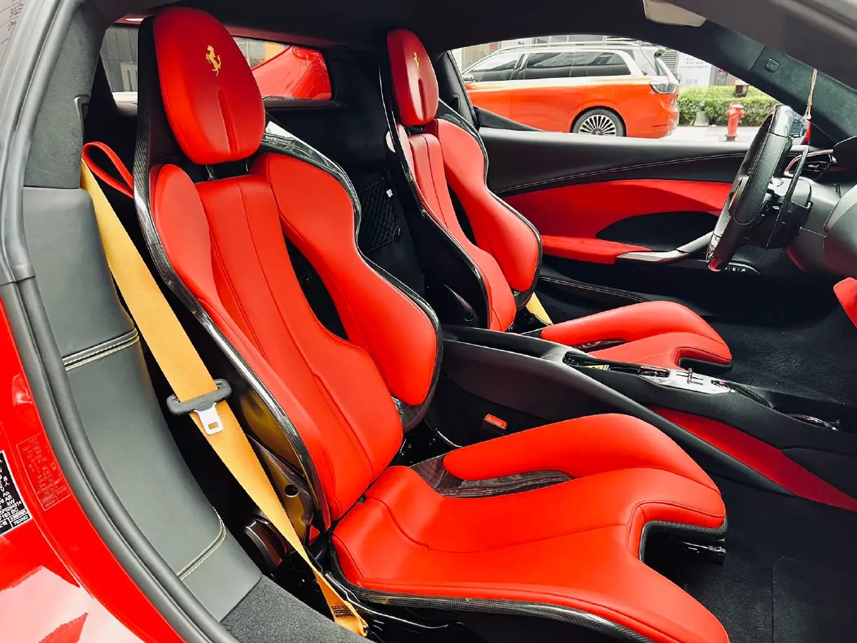 2021 Ferrari 296 3.0T 663HP V6 8DCT PHEV 7.45KWH,autocango,china used car exporter,china ev exporter,chinese used car exporter,chinese used ev exporter