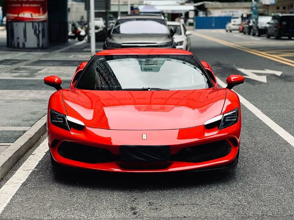 2021 Ferrari 296 3.0T 663HP V6 8DCT PHEV 7.45KWH,autocango,china used car exporter,china ev exporter,chinese used car exporter,chinese used ev exporter