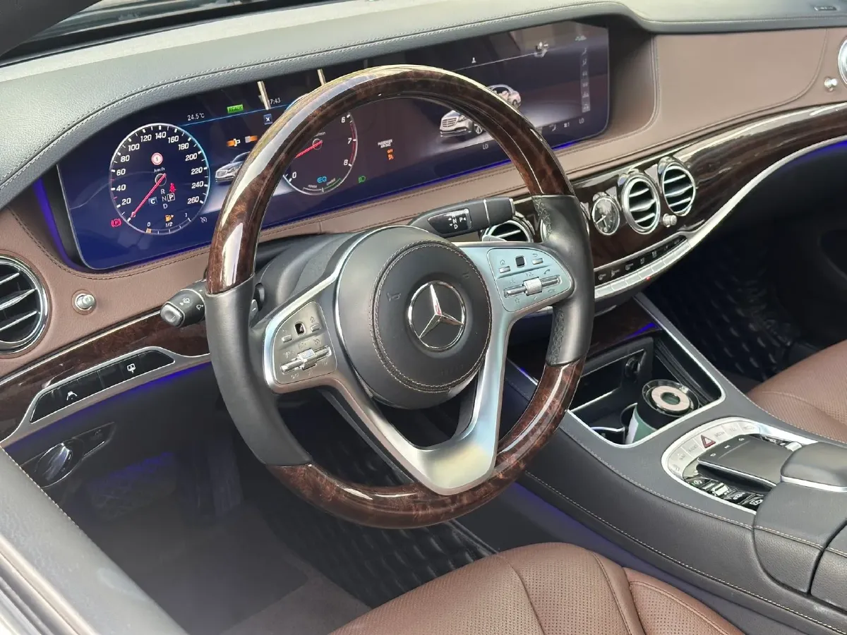2020 Mercedes-Benz S Class 3.0T 299HP L6 9AT,autocango,china used car exporter,china ev exporter,chinese used car exporter,chinese used ev exporter