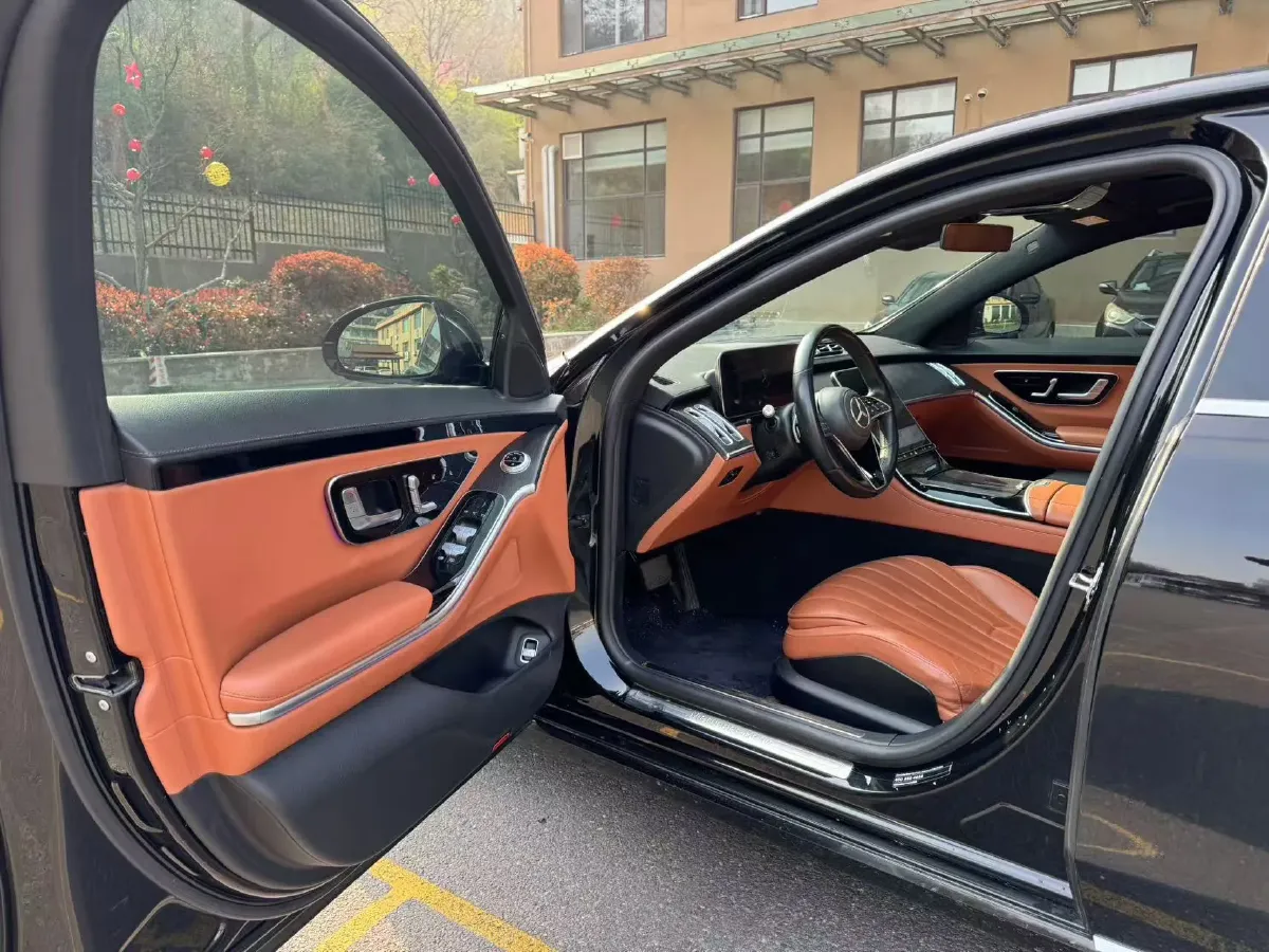 2022 Mercedes-Benz S Class 2.5T 313HP L6 9AT,autocango,china used car exporter,china ev exporter,chinese used car exporter,chinese used ev exporter