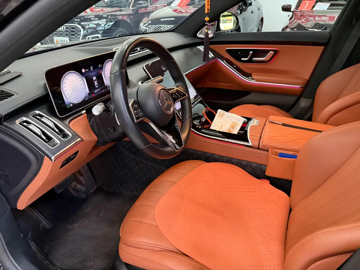 2022 Mercedes-Benz S Class 2.5T 313HP L6 9AT,autocango,china used car exporter,china ev exporter,chinese used car exporter,chinese used ev exporter