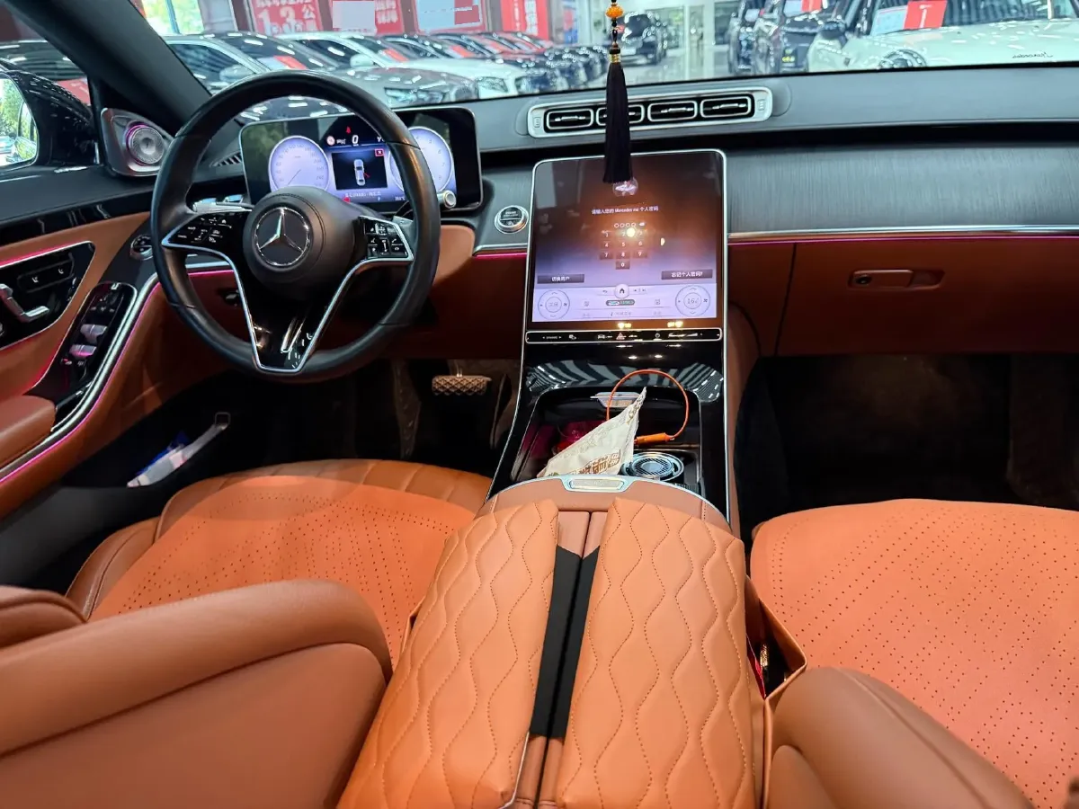 2022 Mercedes-Benz S Class 2.5T 313HP L6 9AT,autocango,china used car exporter,china ev exporter,chinese used car exporter,chinese used ev exporter