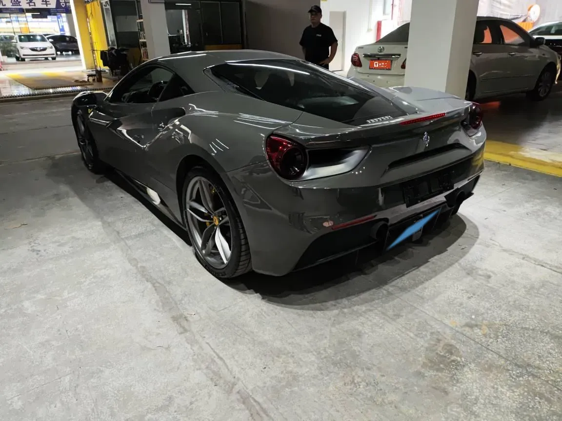 2015 Ferrari 488 3.9T 670HP V8 7DCT,autocango,china used car exporter,china ev exporter,chinese used car exporter,chinese used ev exporter