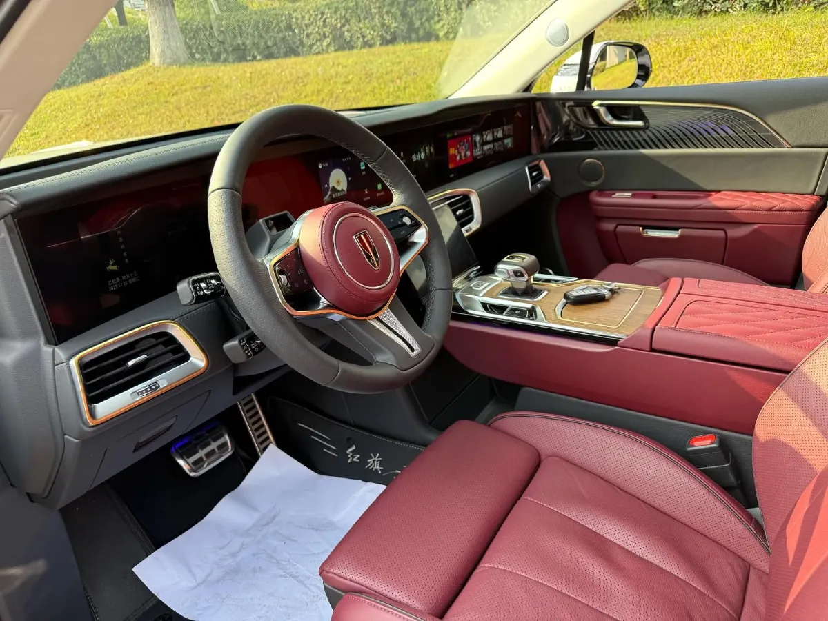 2022 HongQi E-HS9 BEV 120KWH,autocango,china used car exporter,china ev exporter,chinese used car exporter,chinese used ev exporter