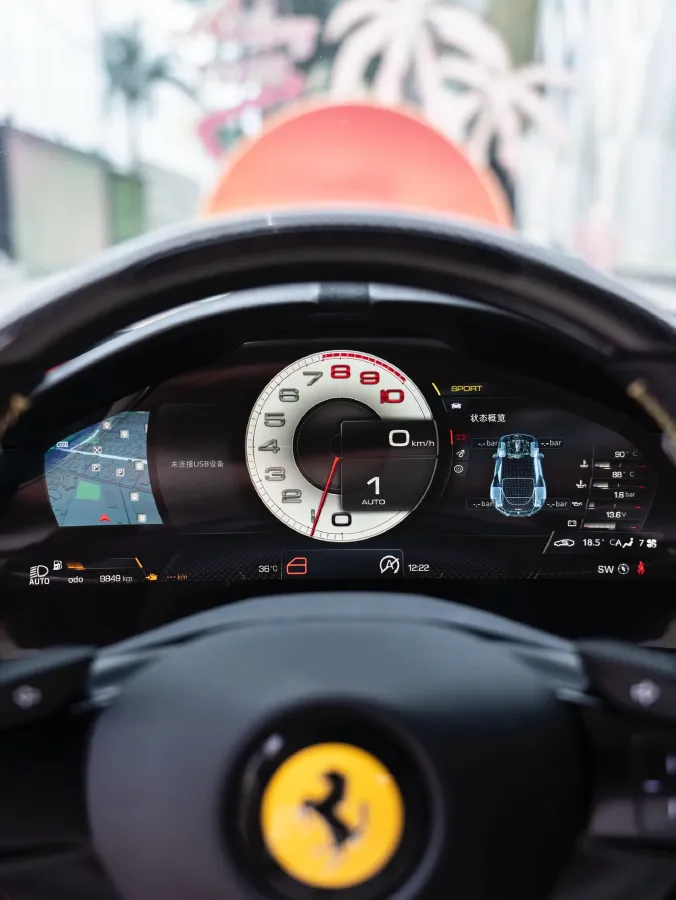 2020 Ferrari Roma 3.9T 620HP V8 8DCT,autocango,china used car exporter,china ev exporter,chinese used car exporter,chinese used ev exporter