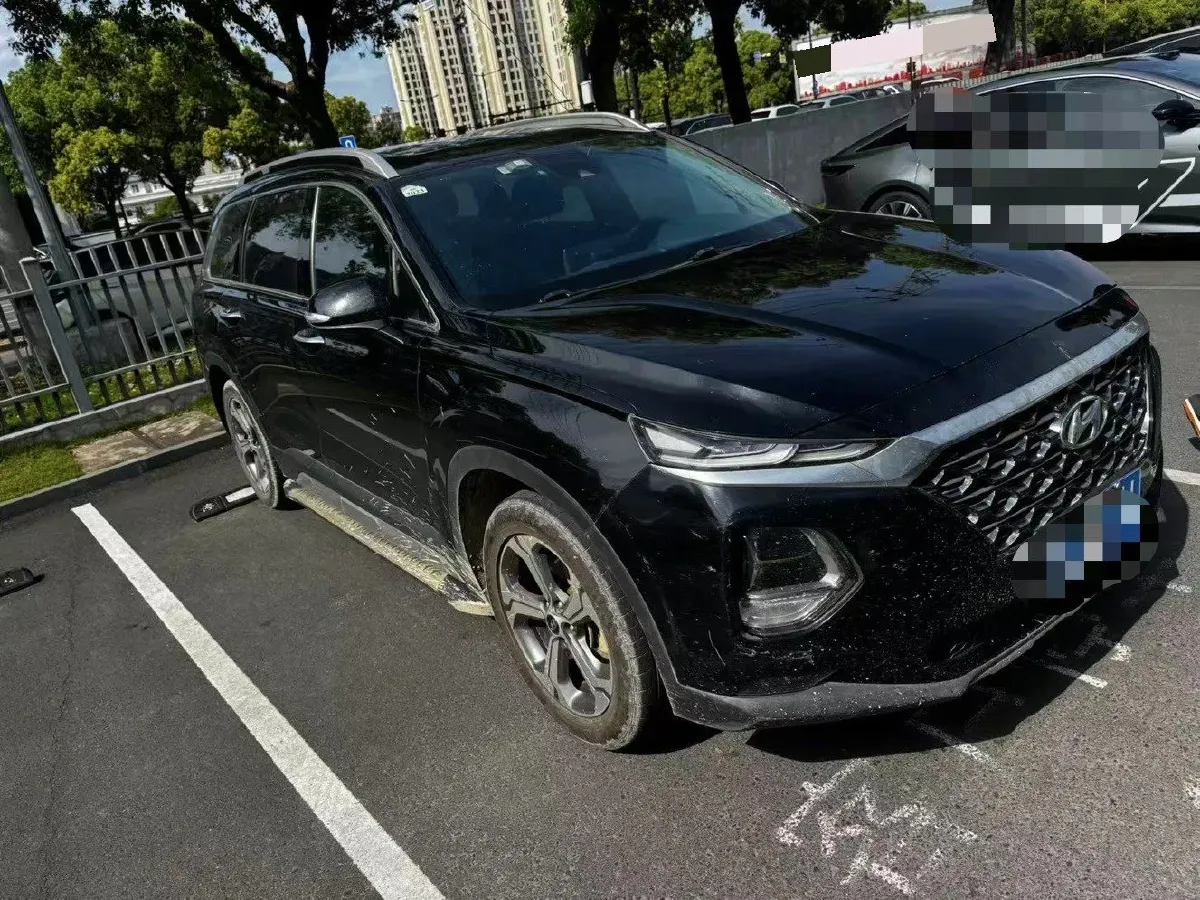 2019 Hyundai Santafe 2.0T 230HP L4 8AT,autocango,china used car exporter,china ev exporter,chinese used car exporter,chinese used ev exporter