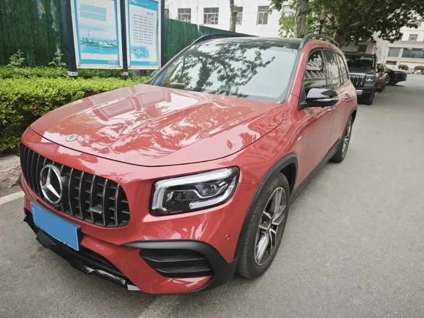 2021 Mercedes-Benz GLB AMG 2.0T 306HP L4 8DCT,autocango,china used car exporter,china ev exporter,chinese used car exporter,chinese used ev exporter