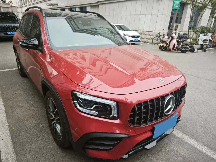 2021 Mercedes-Benz GLB AMG 2.0T 306HP L4 8DCT,autocango,china used car exporter,china ev exporter,chinese used car exporter,chinese used ev exporter