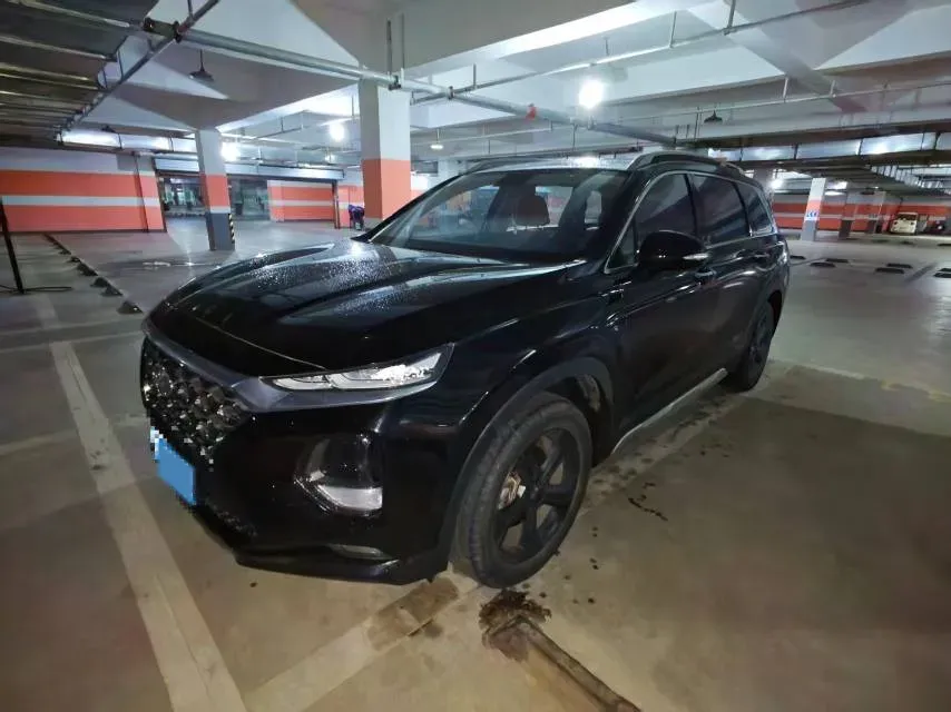 2019 Hyundai Santafe 2.0T 240HP L4 8AT,autocango,china used car exporter,china ev exporter,chinese used car exporter,chinese used ev exporter