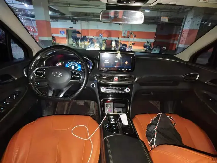 2019 Hyundai Santafe 2.0T 240HP L4 8AT,autocango,china used car exporter,china ev exporter,chinese used car exporter,chinese used ev exporter