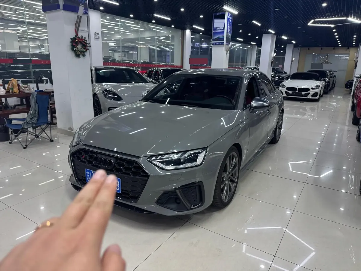 2020 Audi S4 3.0T 354HP V6 8AT,autocango,china used car exporter,china ev exporter,chinese used car exporter,chinese used ev exporter