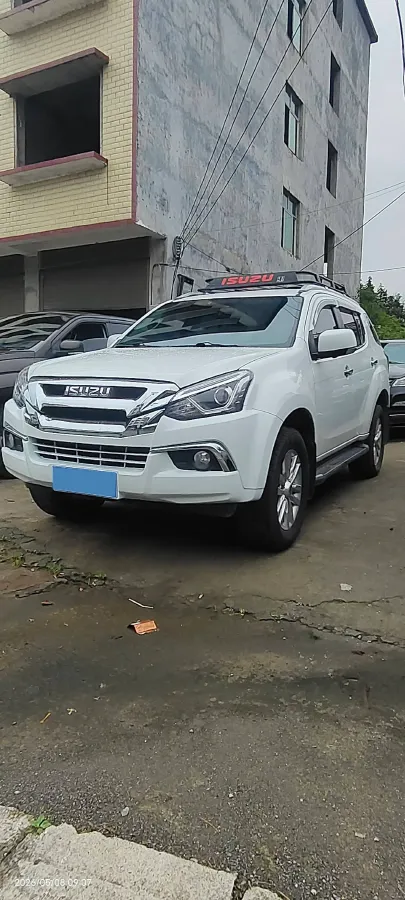 2018 Isuzu Mu-X 1.9T 163HP L4 6AT,autocango,china used car exporter,china ev exporter,chinese used car exporter,chinese used ev exporter