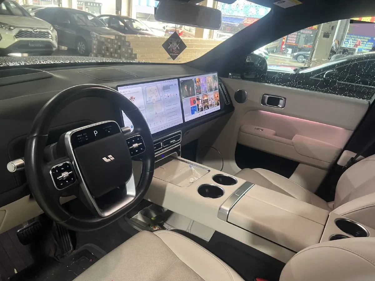 2023 Li L9 Range Extended 154HP REEV 42.6KWH,autocango,china used car exporter,china ev exporter,chinese used car exporter,chinese used ev exporter