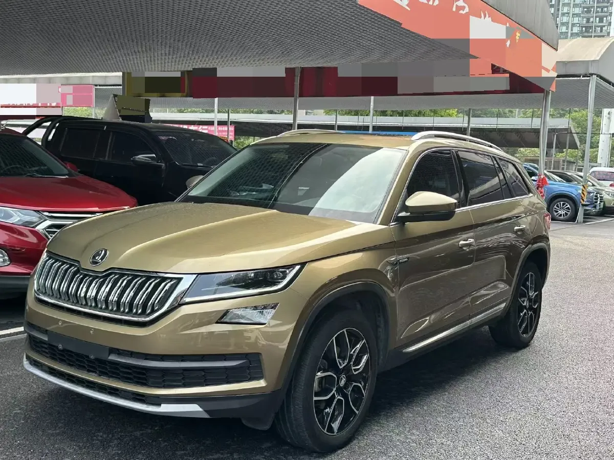 2018 Skoda Kodiak 2.0T 186HP L4 7DCT,autocango,china used car exporter,china ev exporter,chinese used car exporter,chinese used ev exporter