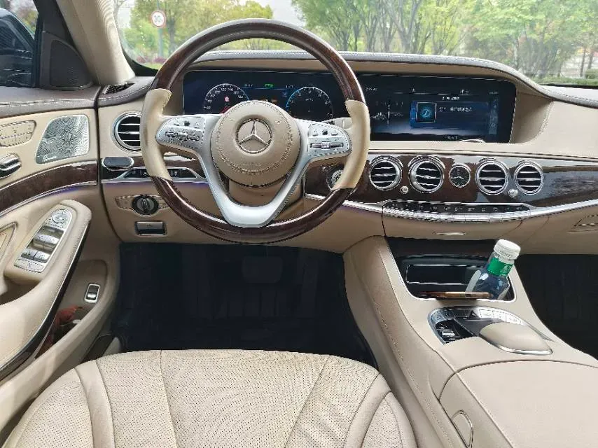 2020 Mercedes-Benz S Class 3.0T 299HP L6 9AT,autocango,china used car exporter,china ev exporter,chinese used car exporter,chinese used ev exporter