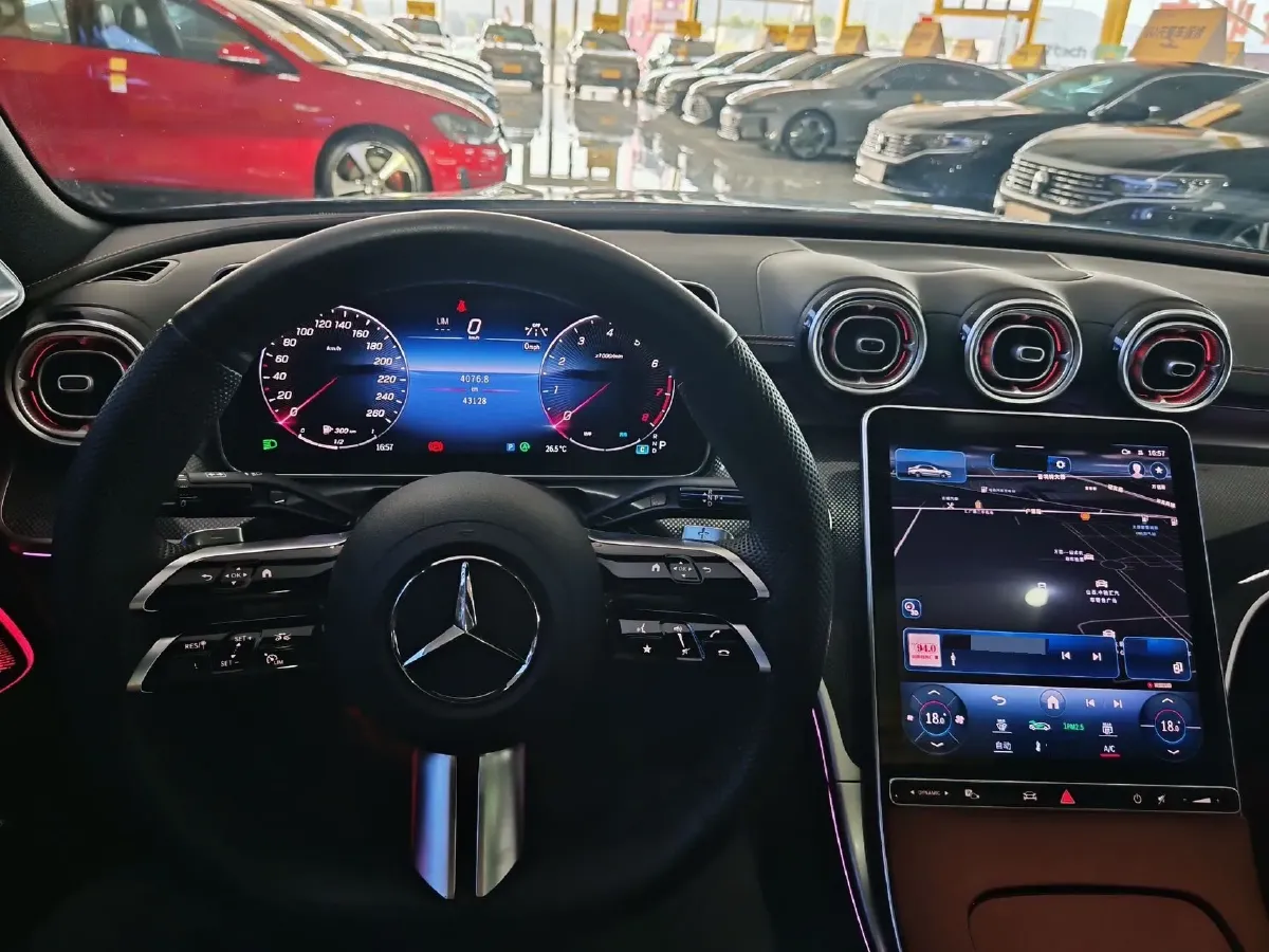2023 Mercedes-Benz C Class 1.5T 204HP L4 9AT,autocango,china used car exporter,china ev exporter,chinese used car exporter,chinese used ev exporter