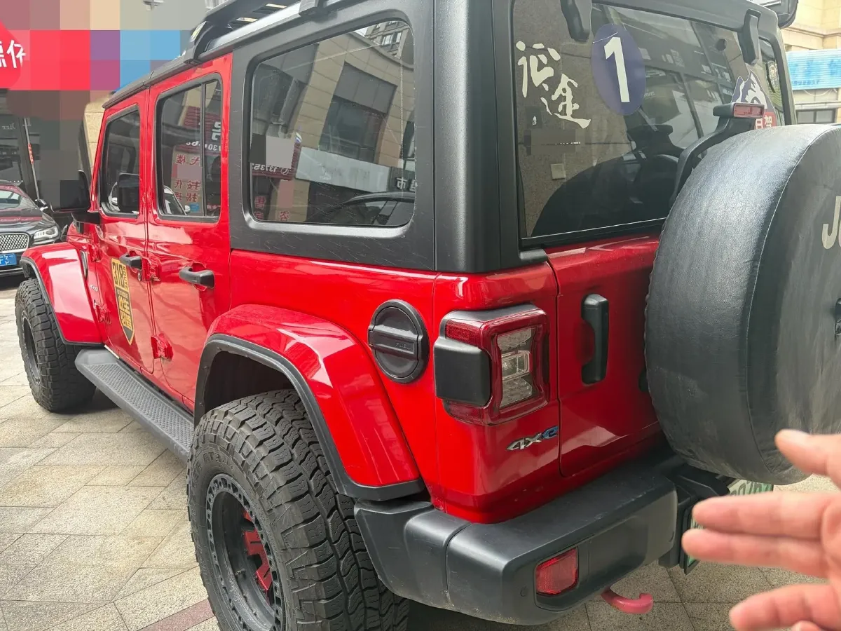 2021 Jeep Wrangler 2.0T 266HP L4 8AT PHEV 17KWH,autocango,china used car exporter,china ev exporter,chinese used car exporter,chinese used ev exporter
