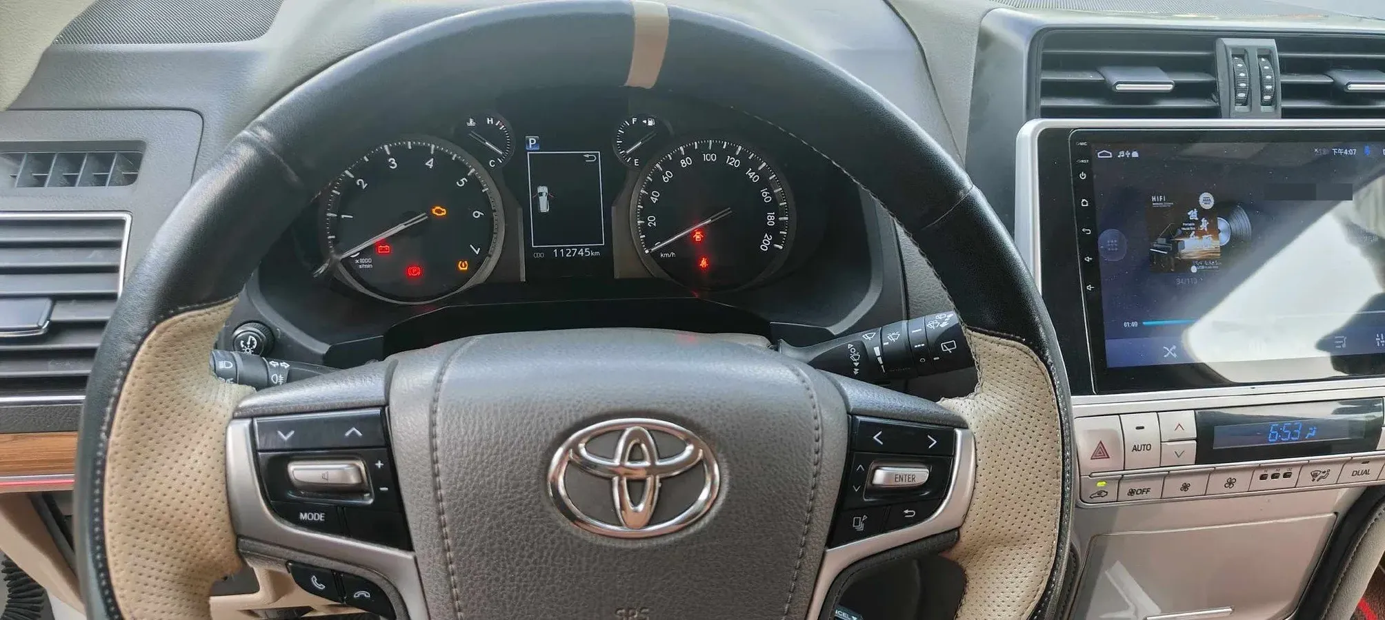 2019 Toyota Land Cruiser Prado 3.5L 280HP V6 6AT,autocango,china used car exporter,china ev exporter,chinese used car exporter,chinese used ev exporter