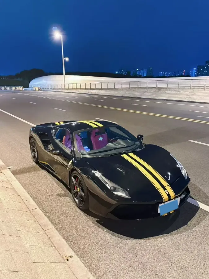 2015 Ferrari 488 3.9T 670HP V8 7DCT,autocango,china used car exporter,china ev exporter,chinese used car exporter,chinese used ev exporter