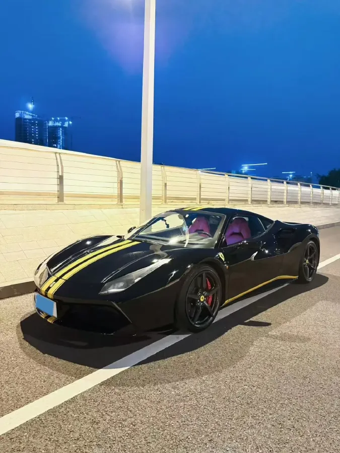 2015 Ferrari 488 3.9T 670HP V8 7DCT,autocango,china used car exporter,china ev exporter,chinese used car exporter,chinese used ev exporter