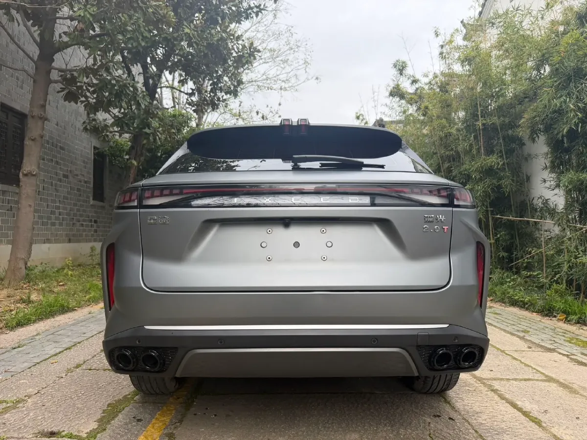 2023 Exceed RX 2.0T 261HP L4 7DCT,autocango,china used car exporter,china ev exporter,chinese used car exporter,chinese used ev exporter