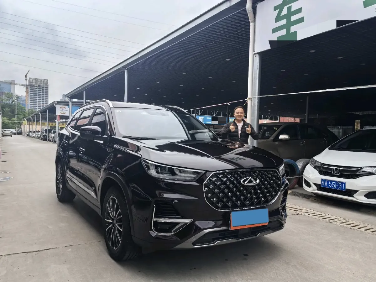 2021 Chery Tiggo 8 Plus 1.6T 197HP L4 7DCT,autocango,china used car exporter,china ev exporter,chinese used car exporter,chinese used ev exporter