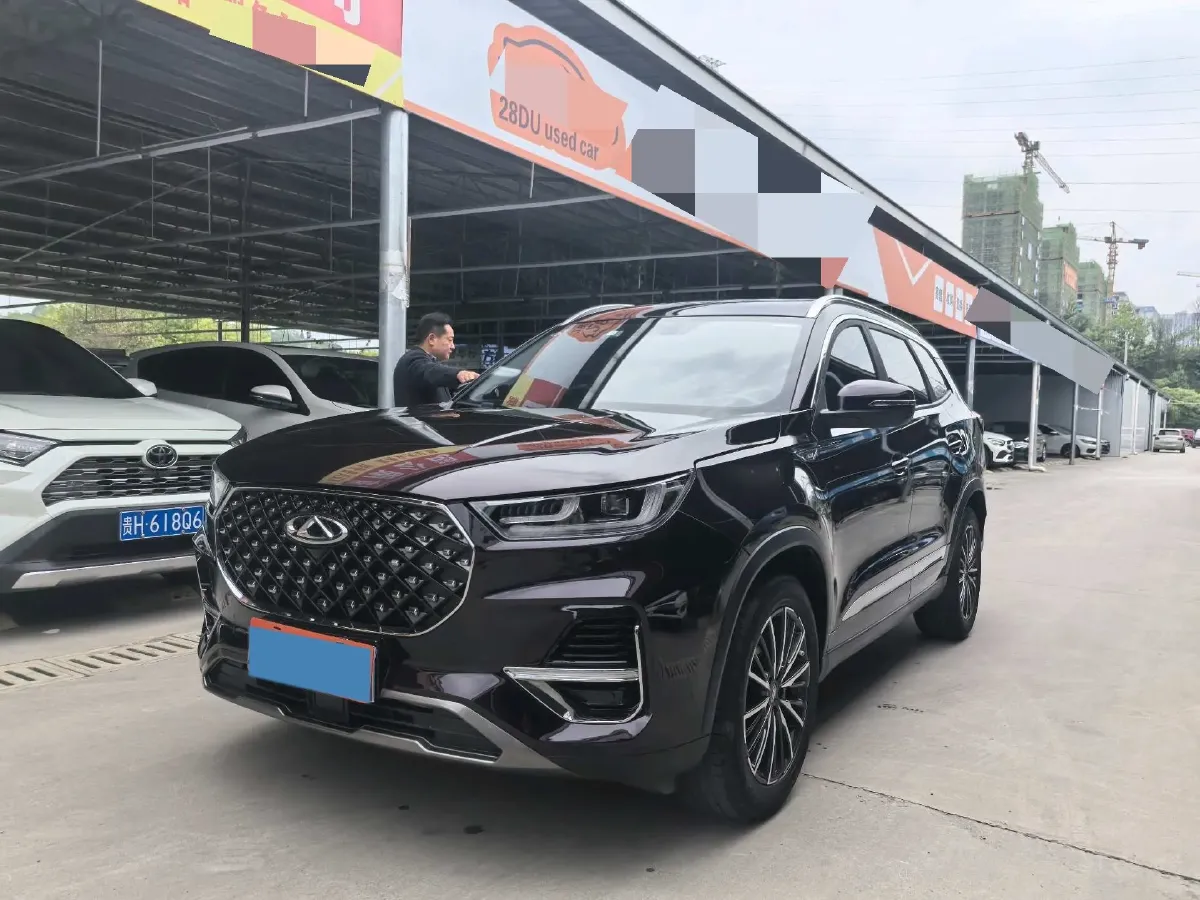 2021 Chery Tiggo 8 Plus 1.6T 197HP L4 7DCT,autocango,china used car exporter,china ev exporter,chinese used car exporter,chinese used ev exporter