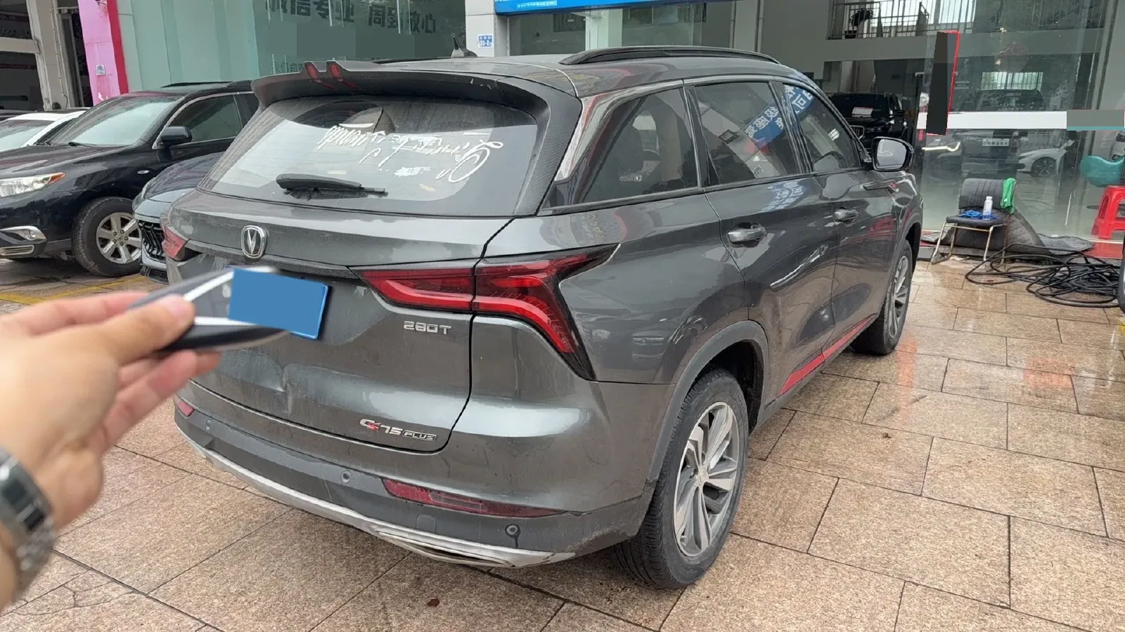 2020 ChangAn CS75 Plus 1.5T 178HP L4 6AT,autocango,china used car exporter,china ev exporter,chinese used car exporter,chinese used ev exporter