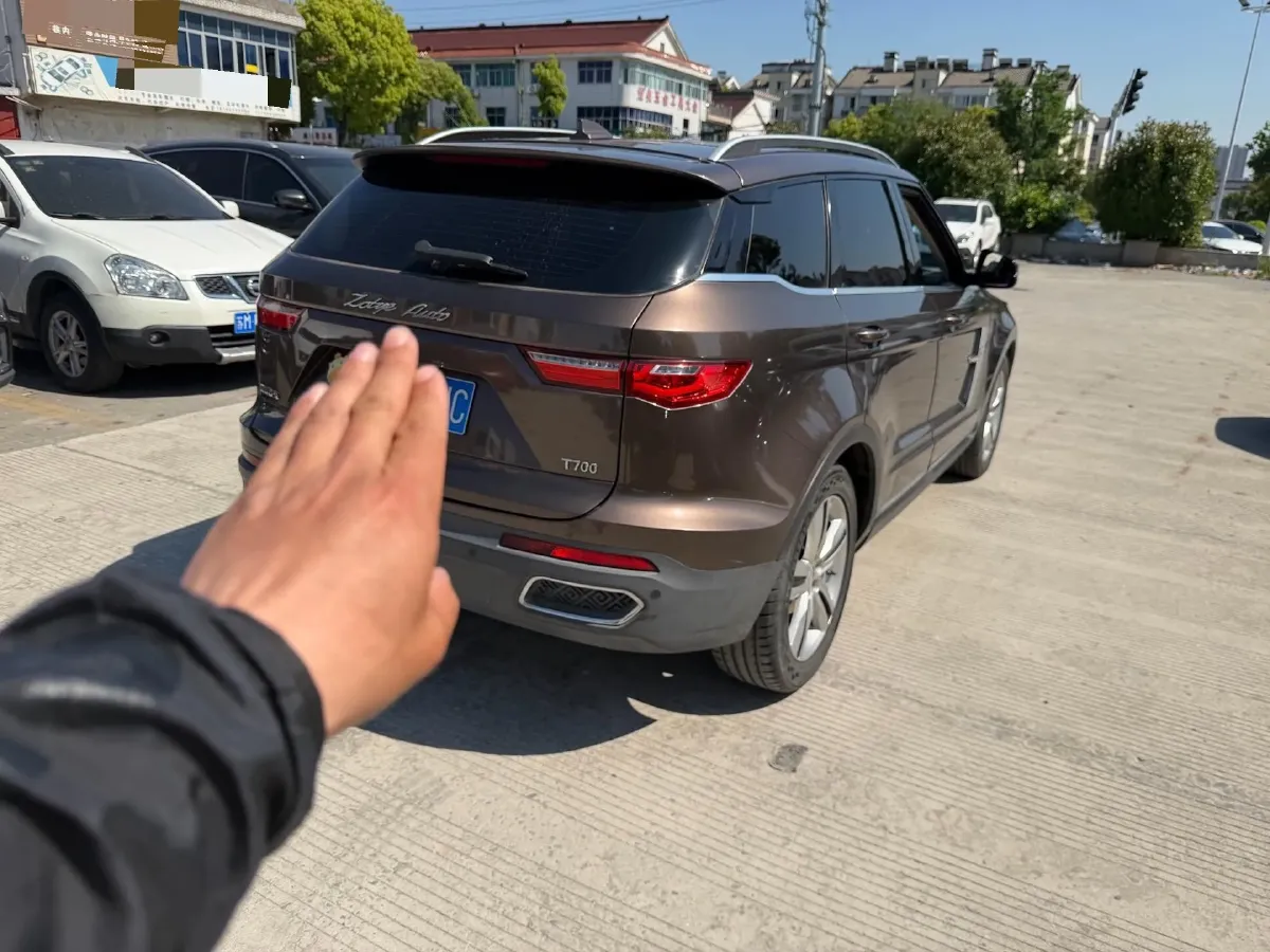 2017 Zotye T700 1.8T 177HP L4 6DCT,autocango,china used car exporter,china ev exporter,chinese used car exporter,chinese used ev exporter