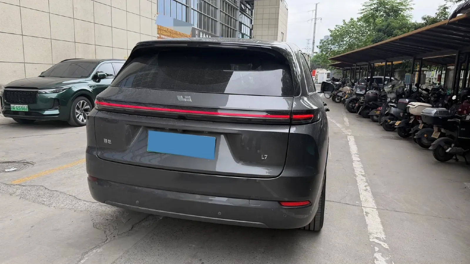 2024 Li L7 Range Extended 154HP REEV 42.8KWH,autocango,china used car exporter,china ev exporter,chinese used car exporter,chinese used ev exporter