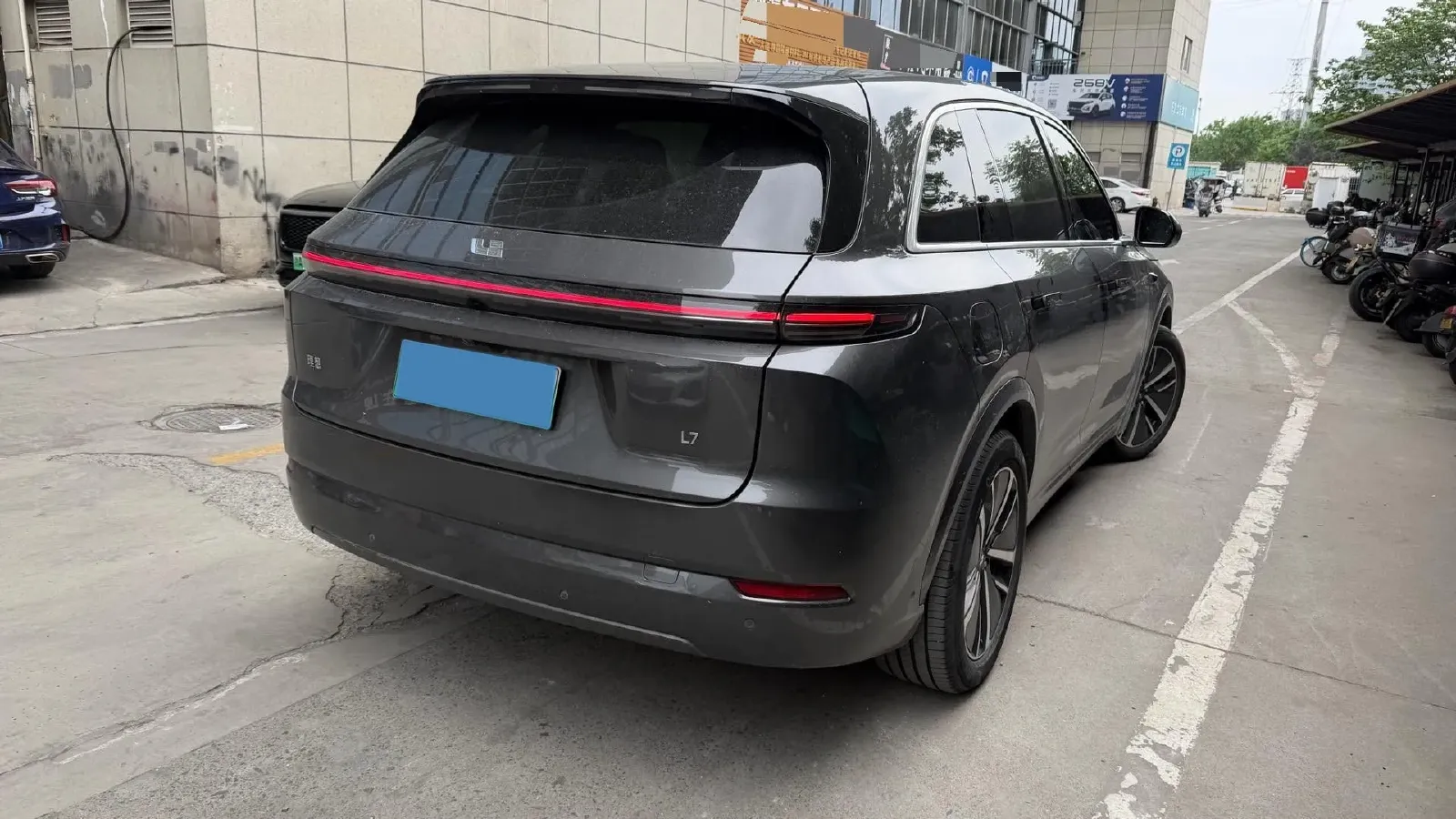 2024 Li L7 Range Extended 154HP REEV 42.8KWH,autocango,china used car exporter,china ev exporter,chinese used car exporter,chinese used ev exporter