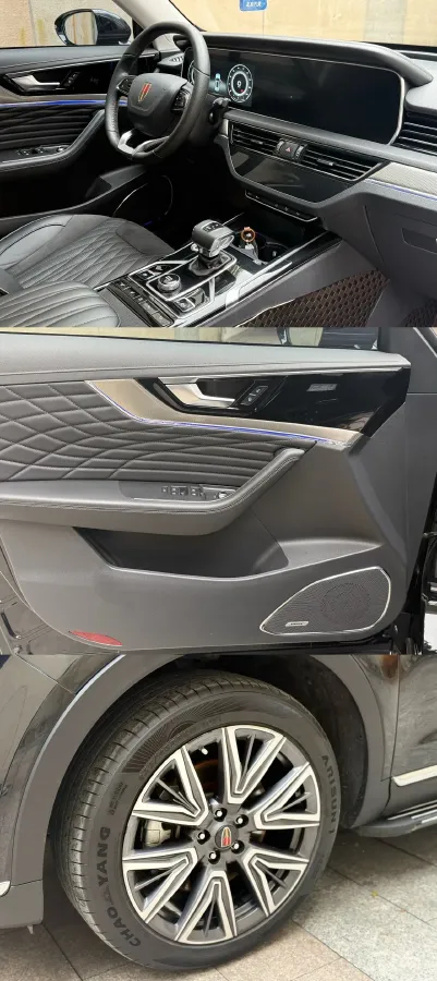 2022 HongQi HS5 2.0T 224HP L4 6AT,autocango,china used car exporter,china ev exporter,chinese used car exporter,chinese used ev exporter