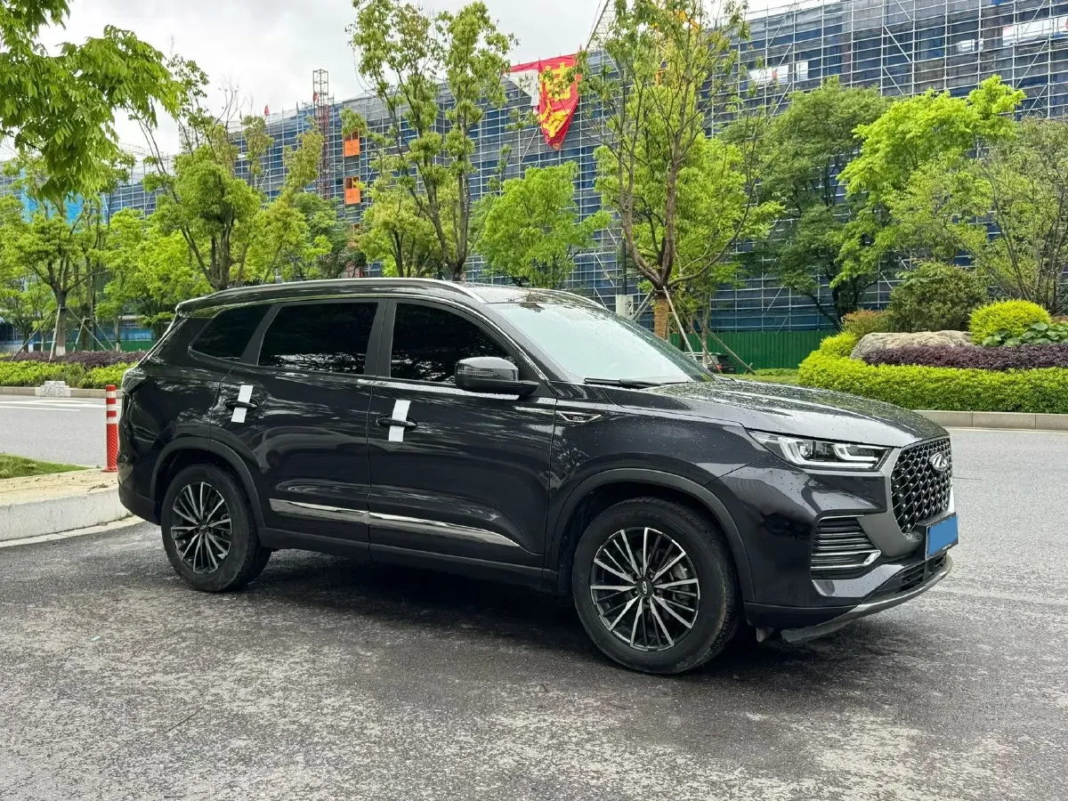 2022 Chery Tiggo 8 Plus 1.6T 197HP L4 7DCT,autocango,china used car exporter,china ev exporter,chinese used car exporter,chinese used ev exporter