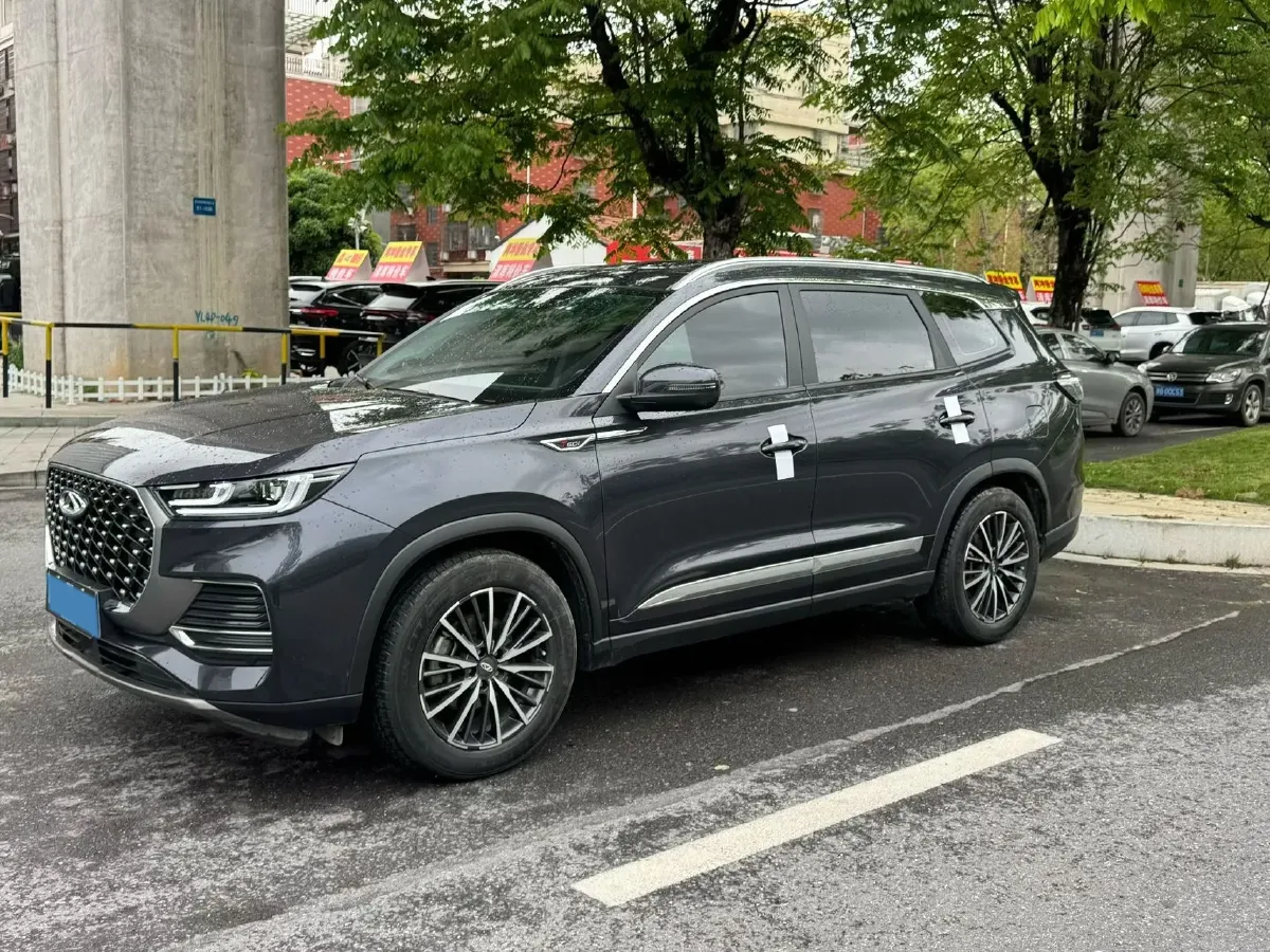 2022 Chery Tiggo 8 Plus 1.6T 197HP L4 7DCT,autocango,china used car exporter,china ev exporter,chinese used car exporter,chinese used ev exporter