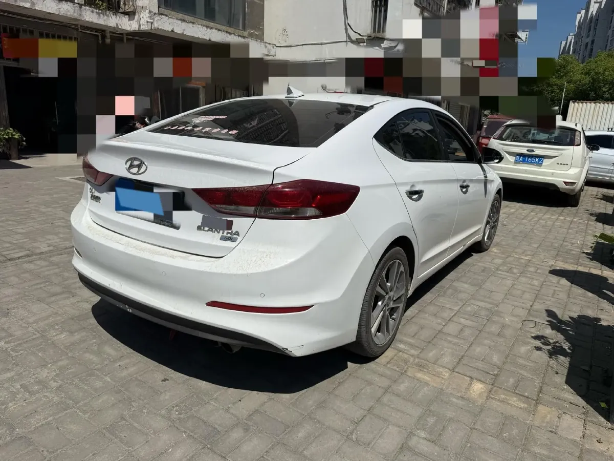 2016 Hyundai Elantra 1.6L 130HP L4 6AT,autocango,china used car exporter,china ev exporter,chinese used car exporter,chinese used ev exporter
