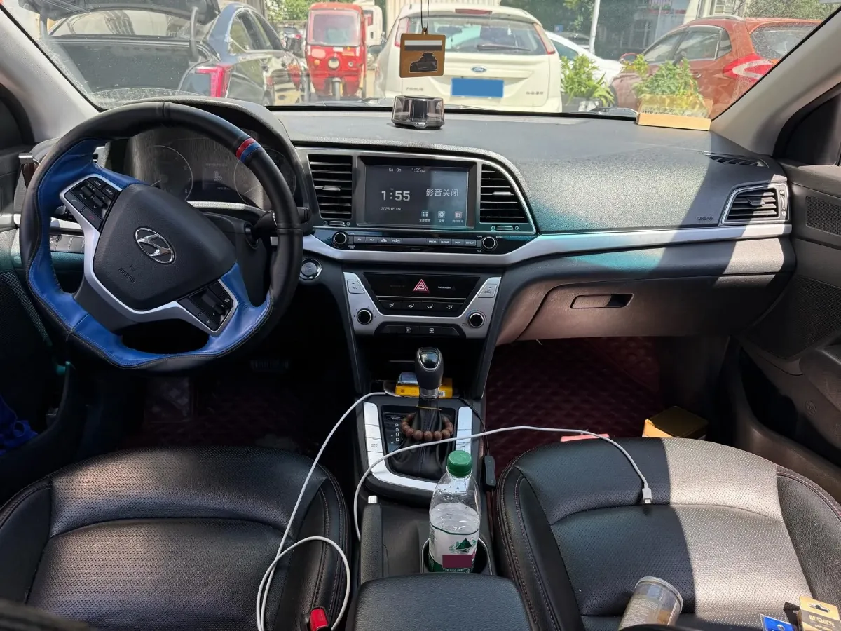 2016 Hyundai Elantra 1.6L 130HP L4 6AT,autocango,china used car exporter,china ev exporter,chinese used car exporter,chinese used ev exporter