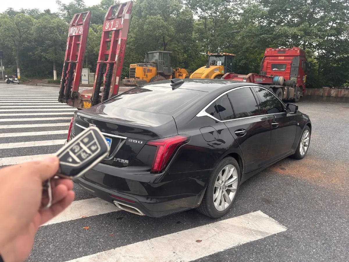 2024 Cadillac CT5 2.0T 237HP L4 10AT,autocango,china used car exporter,china ev exporter,chinese used car exporter,chinese used ev exporter