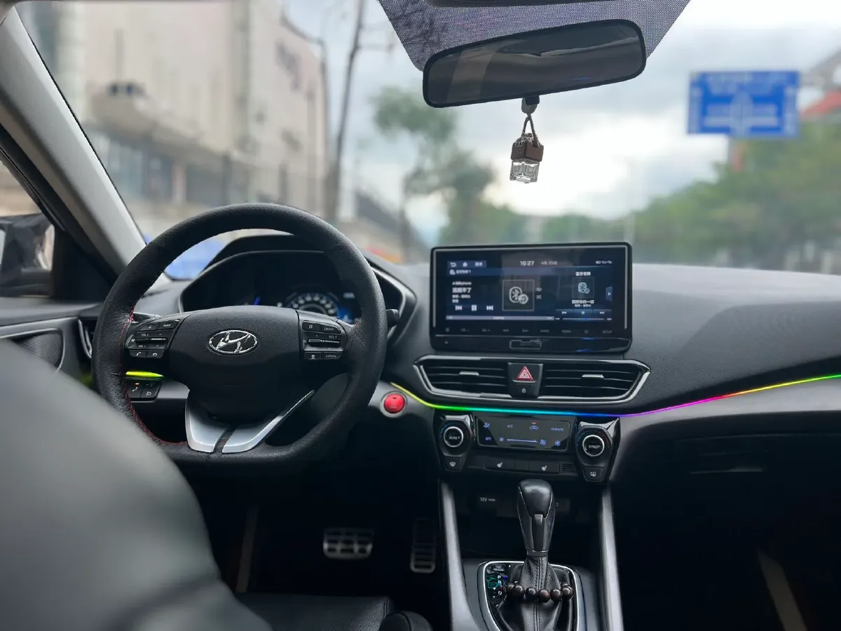2019 Hyundai La Festa 1.6T 204HP L4 7DCT,autocango,china used car exporter,china ev exporter,chinese used car exporter,chinese used ev exporter