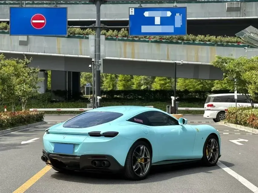 2020 Ferrari Roma 3.9T 620HP V8 8DCT,autocango,china used car exporter,china ev exporter,chinese used car exporter,chinese used ev exporter